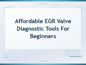 Affordable Egr Valve Diagnostic Tools for Beginners: Identifying Noise Symptoms